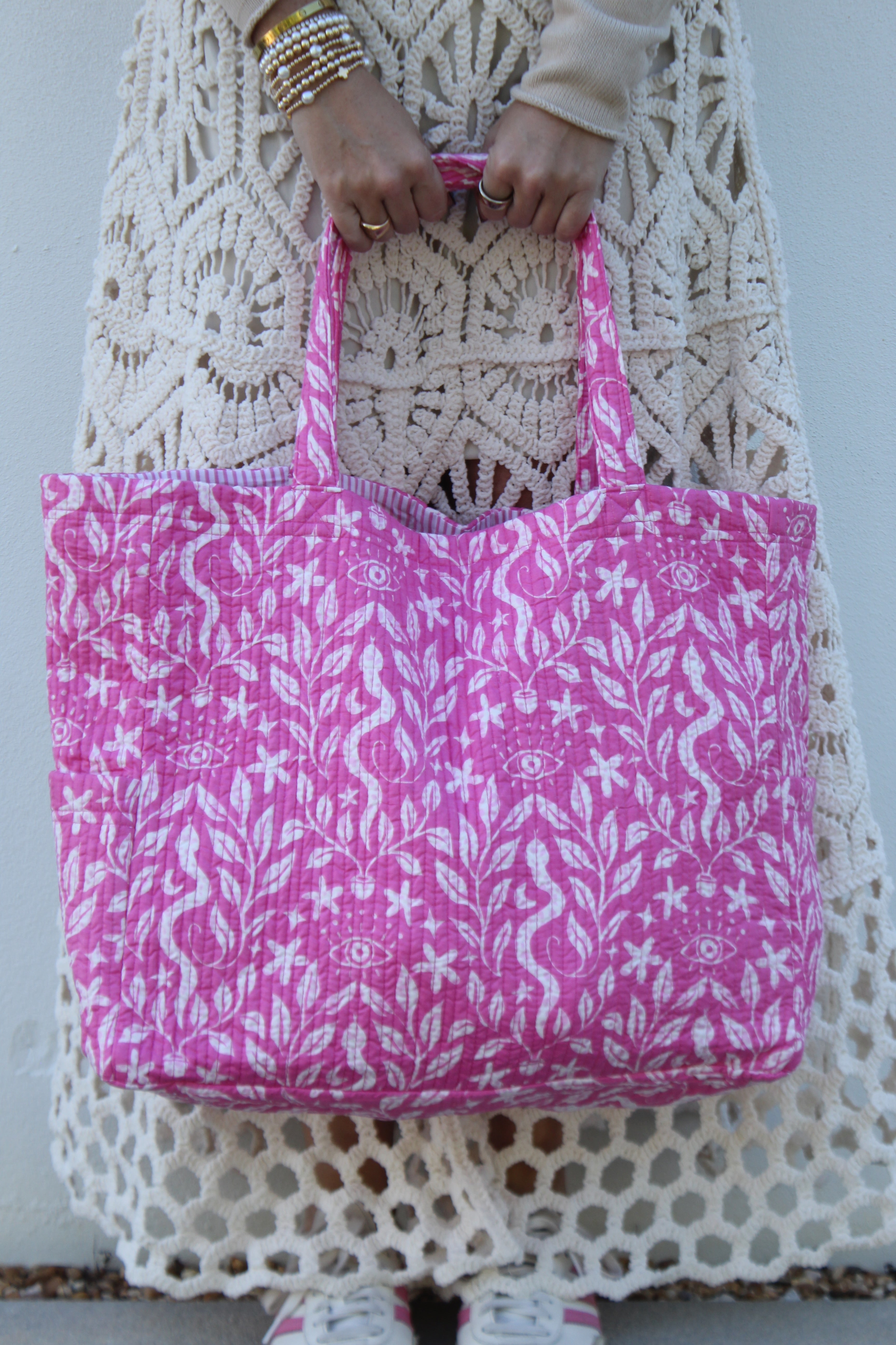 Tote Bag | Magic Moon | Pink image 0