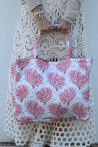 Tote Bag | Coral | Red image 0