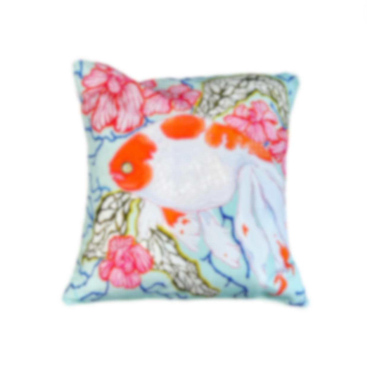 Paige Gemmel Pillow | Koi Facing Left or Right | Multi image 2