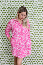 Boyfriend Dress | Ribbon | Pink image 0