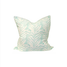 Pillow w/ Welt | Seaweed Stripe | Sea-mist | 22"x22" image 0