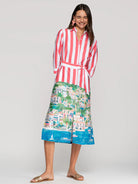 Puerto Banus Striped Shirt Dress image 0