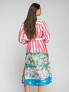 Puerto Banus Striped Shirt Dress image 2