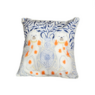Paige Gemmel Pillow | Twin Staffordshire Dogs Ginger Jar | Orange/B image 0