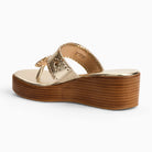 Jack Rogers Jacks Mid-Wedge | Platinum image 3