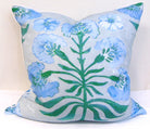 Limited Edition Poppy Love Grey/Blues Pillow Cover Welt image 0
