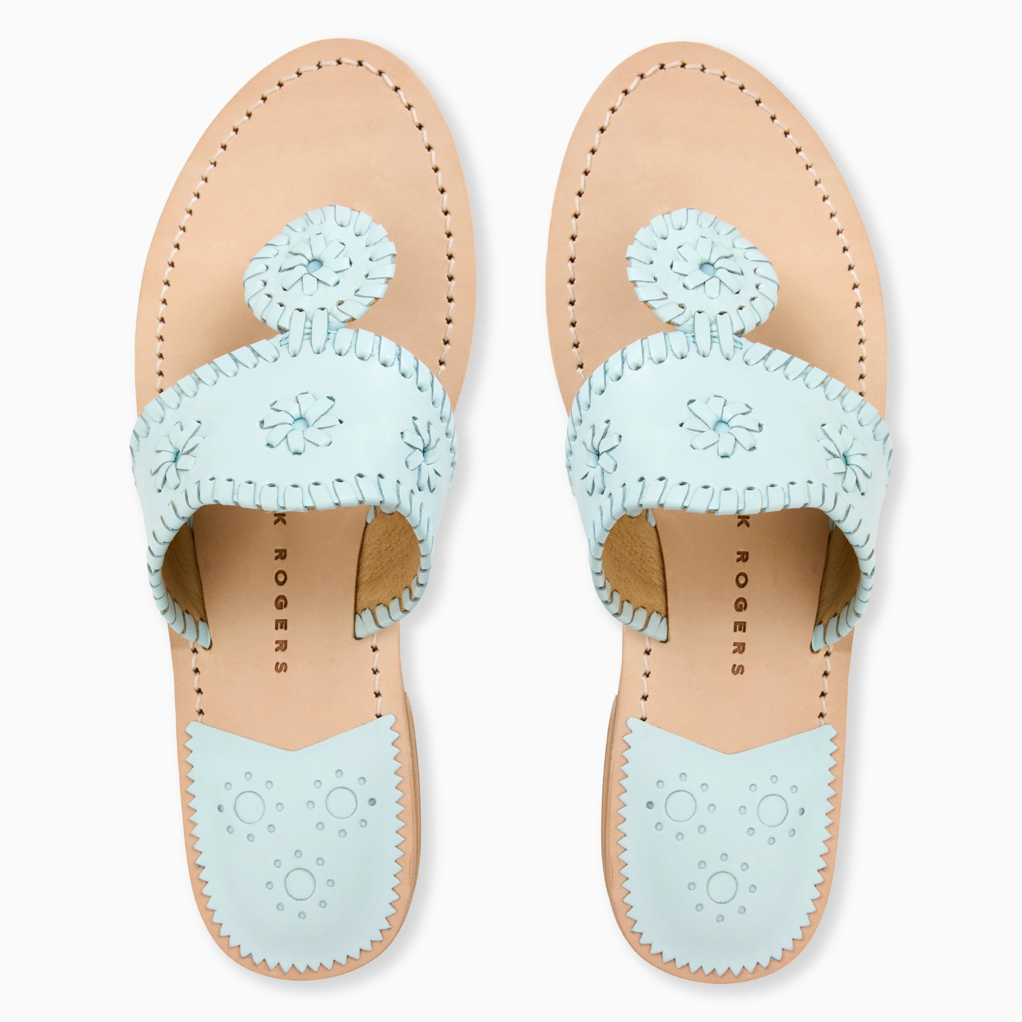 Jack Rogers Jacks Flat Sandal | Salt Water Blue image 3