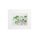 Old School Square Art Print | 14" x 11" image 0