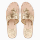 Jack Rogers Jacks Flat Sandal Metallic | Platinum image 3