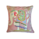 Paige Gemmel Pillow | Elephant Facing Left or Right | Pink image 2