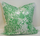 Limited Edition Weeping Willow Green Pillow Cover with Welt image 0
