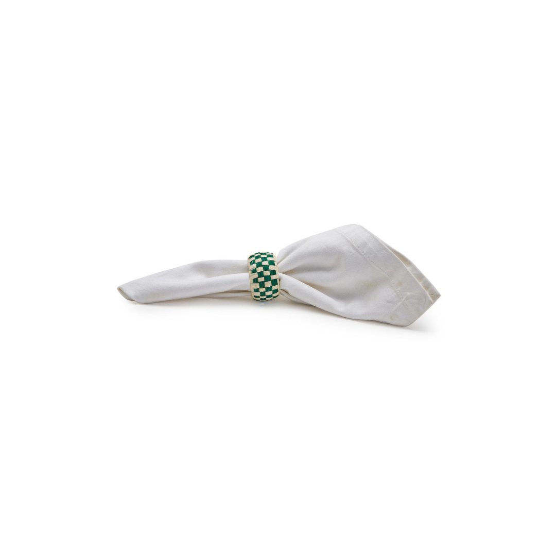 Woven Garden Napkin Rings | S/4 image 1