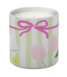 Dinker Court Pickleball Candle By Rebecca Illustrated image 0