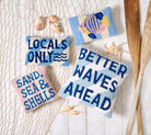 Locals Only Hook Pillow image 1
