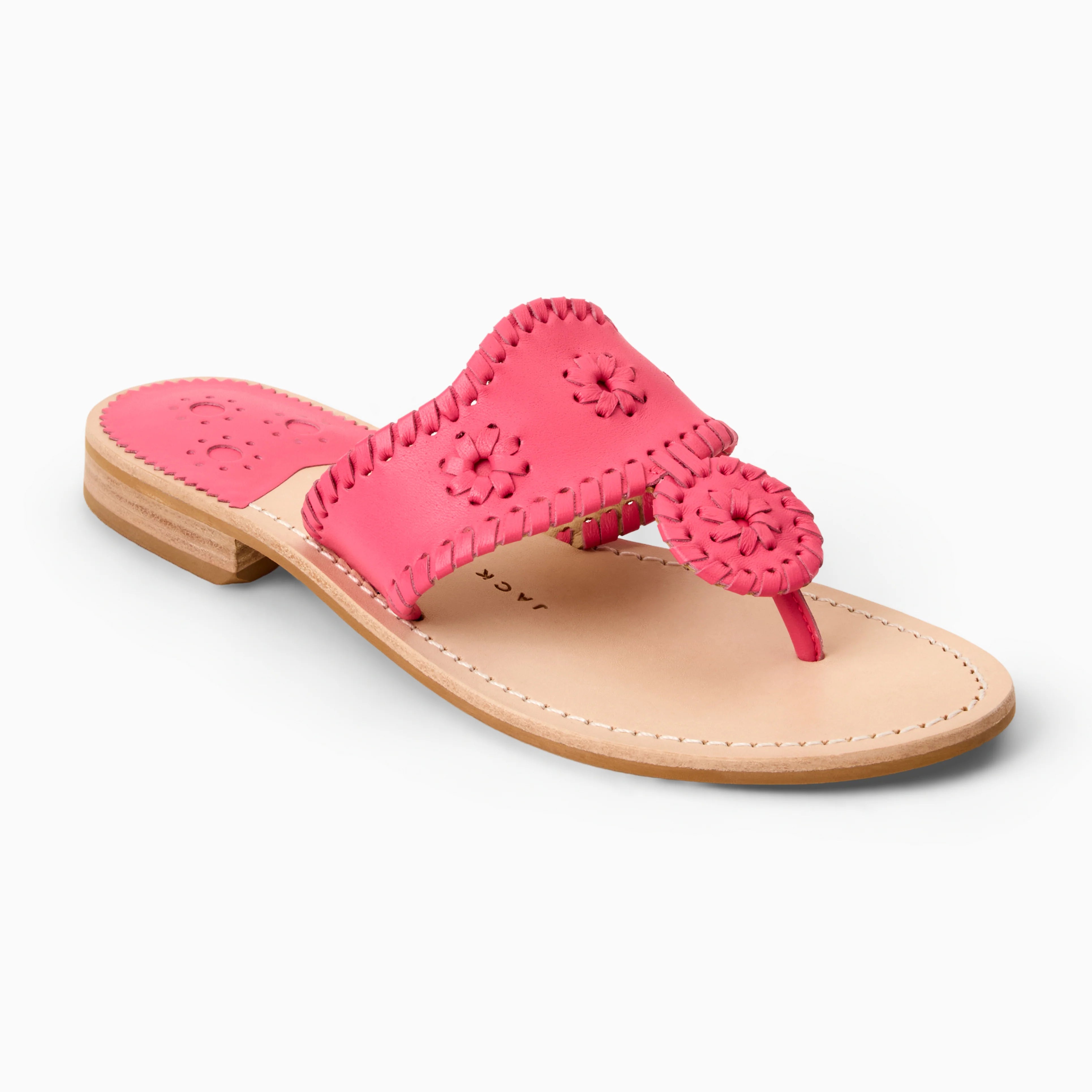 Jack Rogers Jacks Flat Sandal | Hot Pink image 0