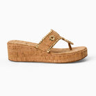 Jack Rogers Jacks Mid-Wedge | Cork/Gold image 3