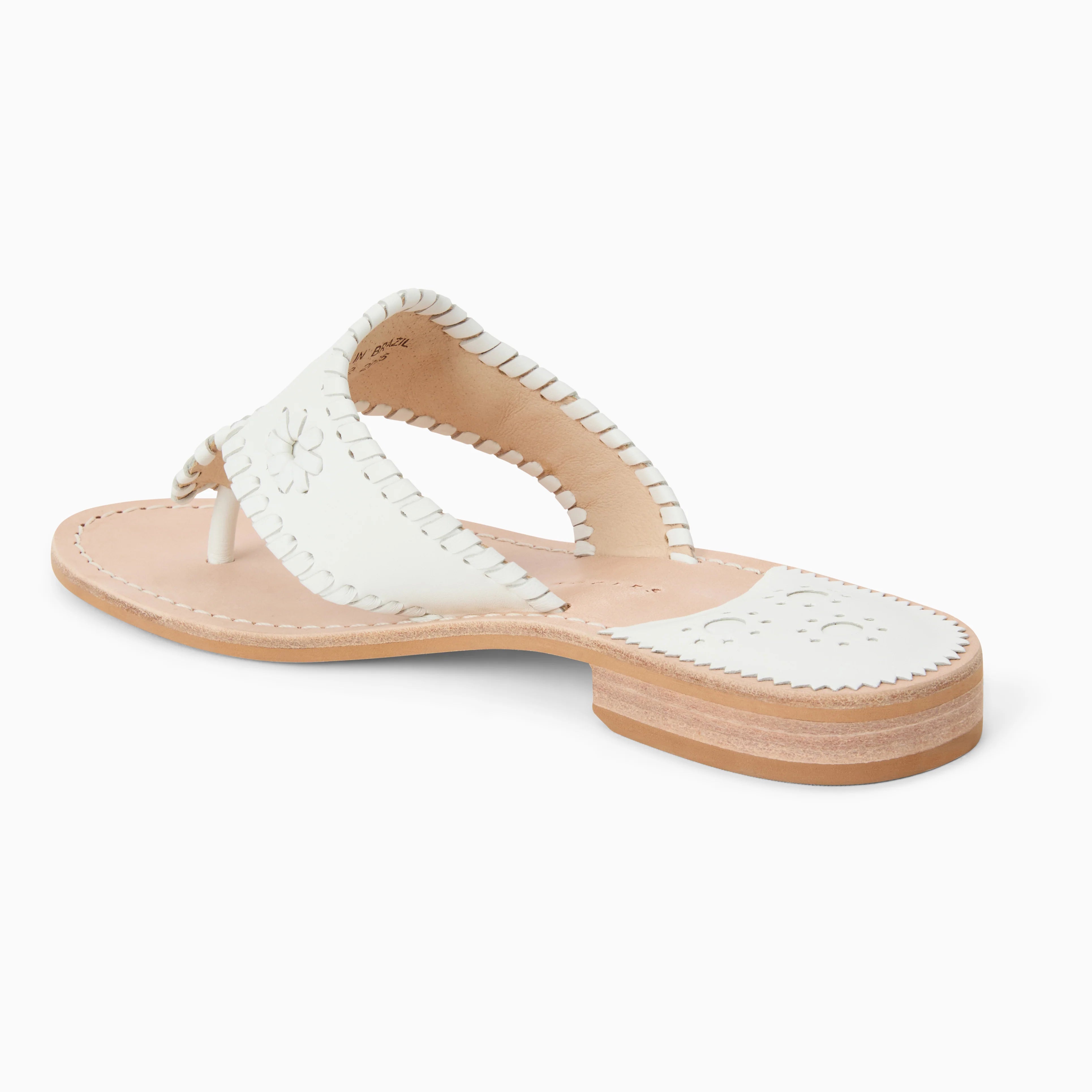 Jack Rogers Jacks Flat Sandal | White image 3