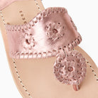 Jack Rogers Jacks Flat Sandal Metallic | Rose Quartz image 3