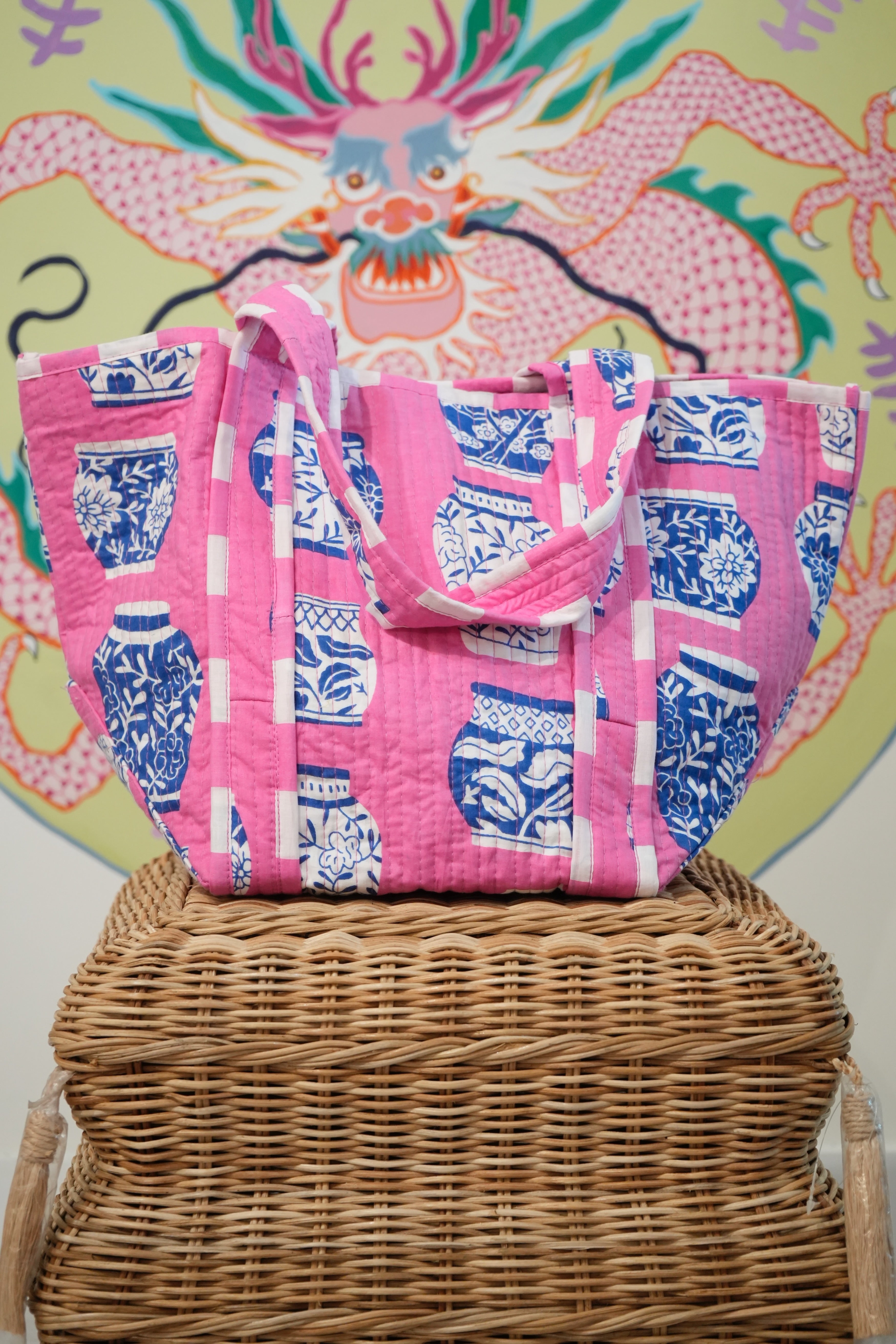 Large Tote | Ginger Jar | Various Colors