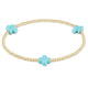 Signature Cross 2mm Gold Bracelet