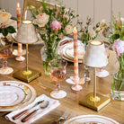 Rosy Check LED Rechargeable Cafe Table Lamp image 1