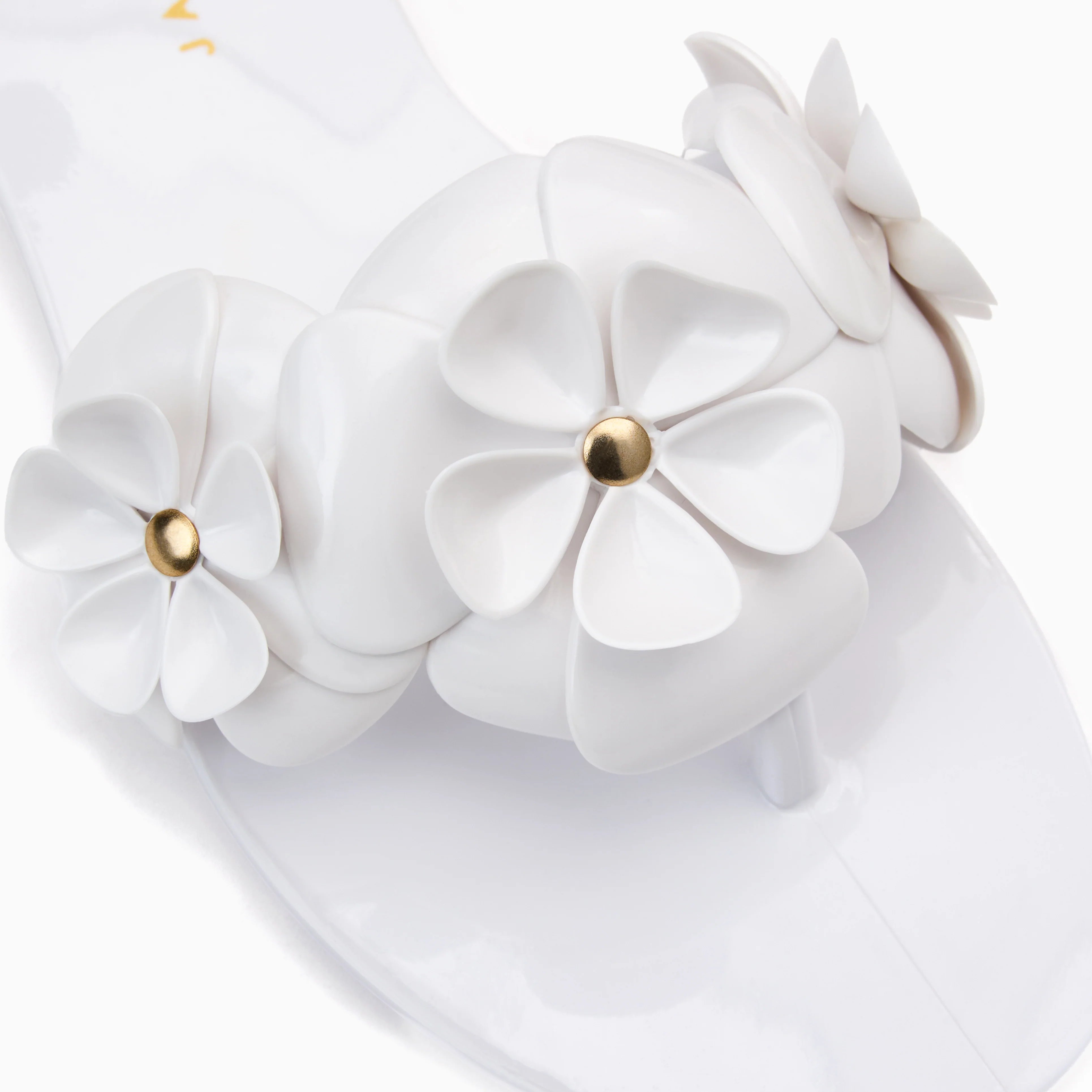 Jack Rogers Amelia Jelly Flip Flop | White image 1