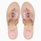 Jack Rogers Jacks Flat Sandal Metallic | Rose Quartz image 4