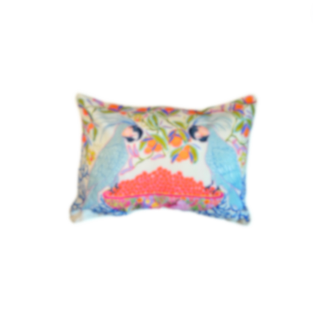 Paige Gemmel Pillow | Twin Cockatoos | Multi image 0