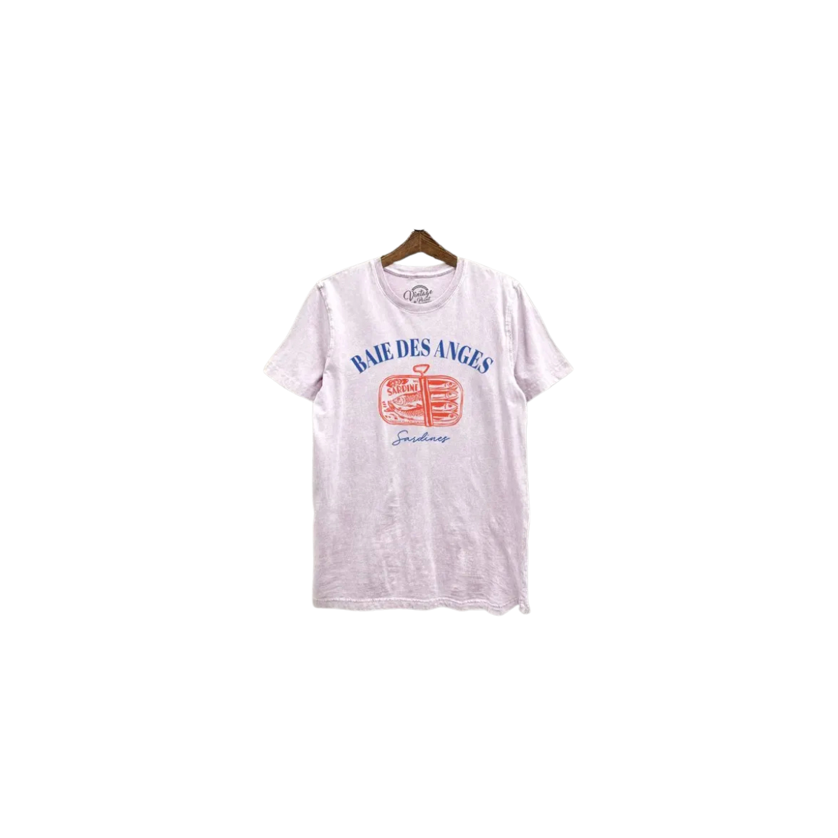 Graphic Print T-Shirt | Sardine | Lavender image 0