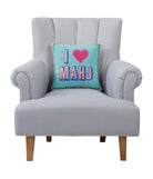I Love Mahj Hook Pillow - Ampersand image 1