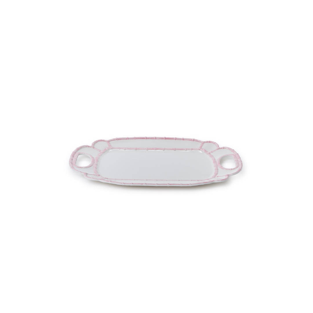 BAMBOO TOUCH PLATTER | PINK image 1