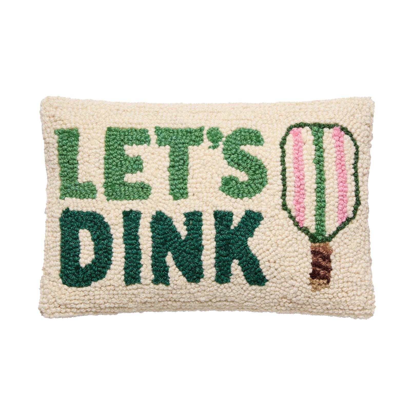 Let's Dink Hook Pillow image 0