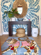 Paige Gemmel Rug | Tiger | Blue image 0