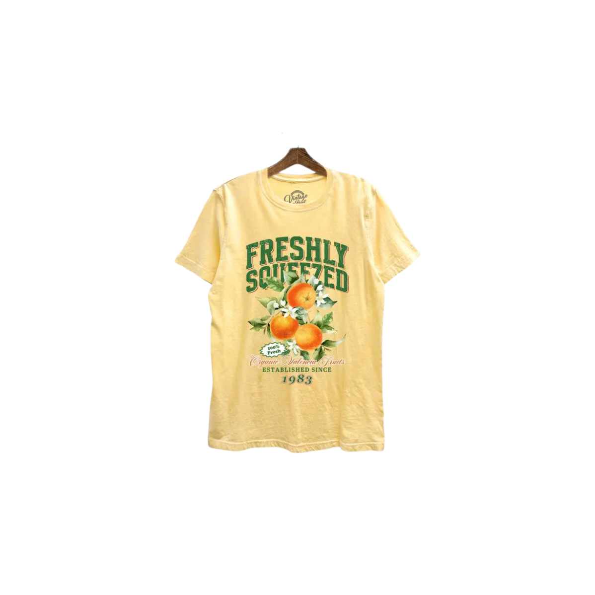 Graphic Print T-Shirt | Orange image 0