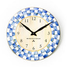 Royal Check Wall Clock image 0