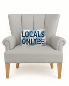Locals Only Hook Pillow image 0