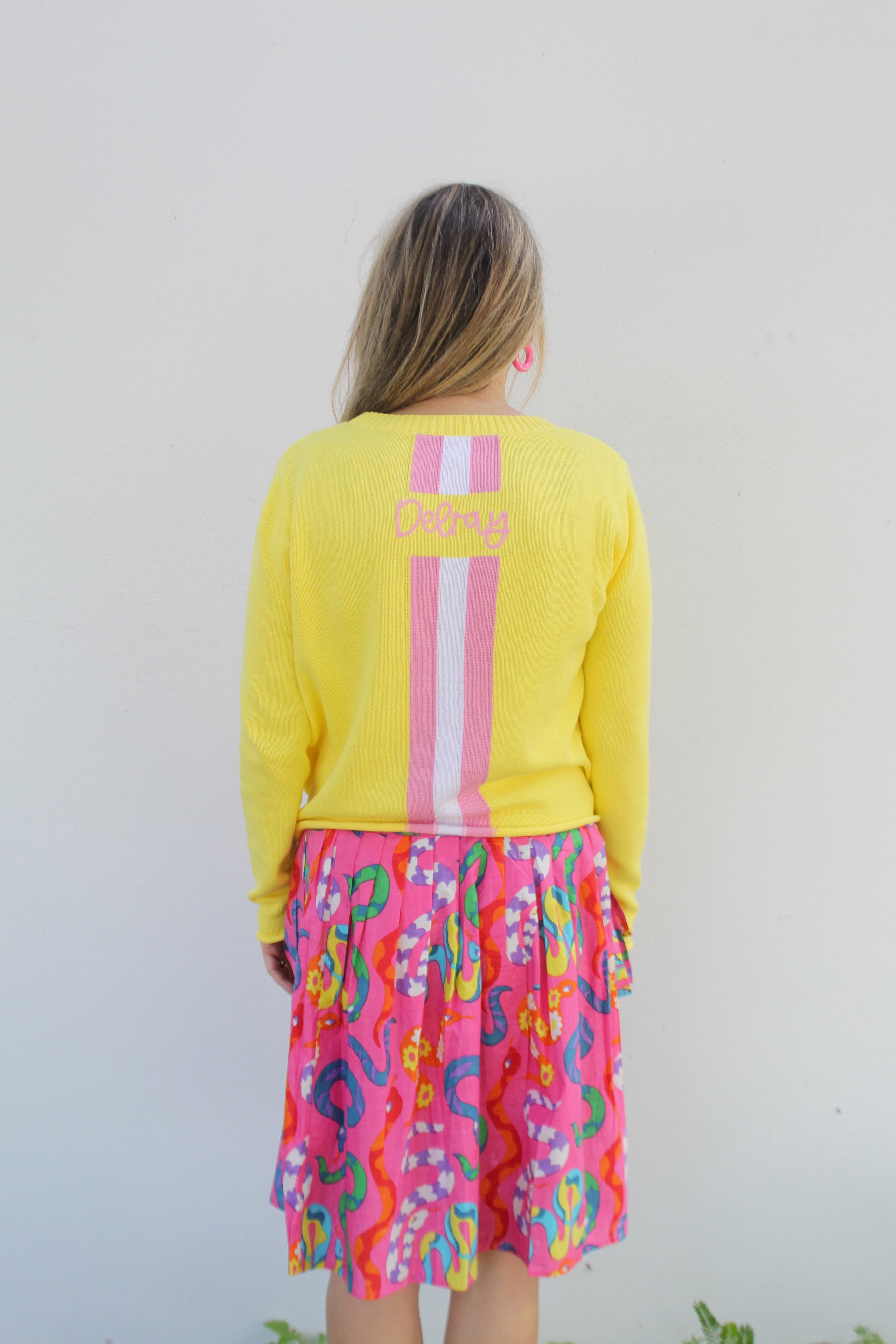 Wrap Skirt Short | Party Snakes | Pink image 1