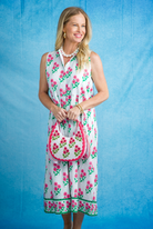 Susan Dress | Bunch Of Daisies | Pink image 0