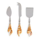 Seashells Set of Three Cheese Knives in Gift Box image 0