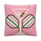 Crossed Paddles Martini Hook Pillow image 0