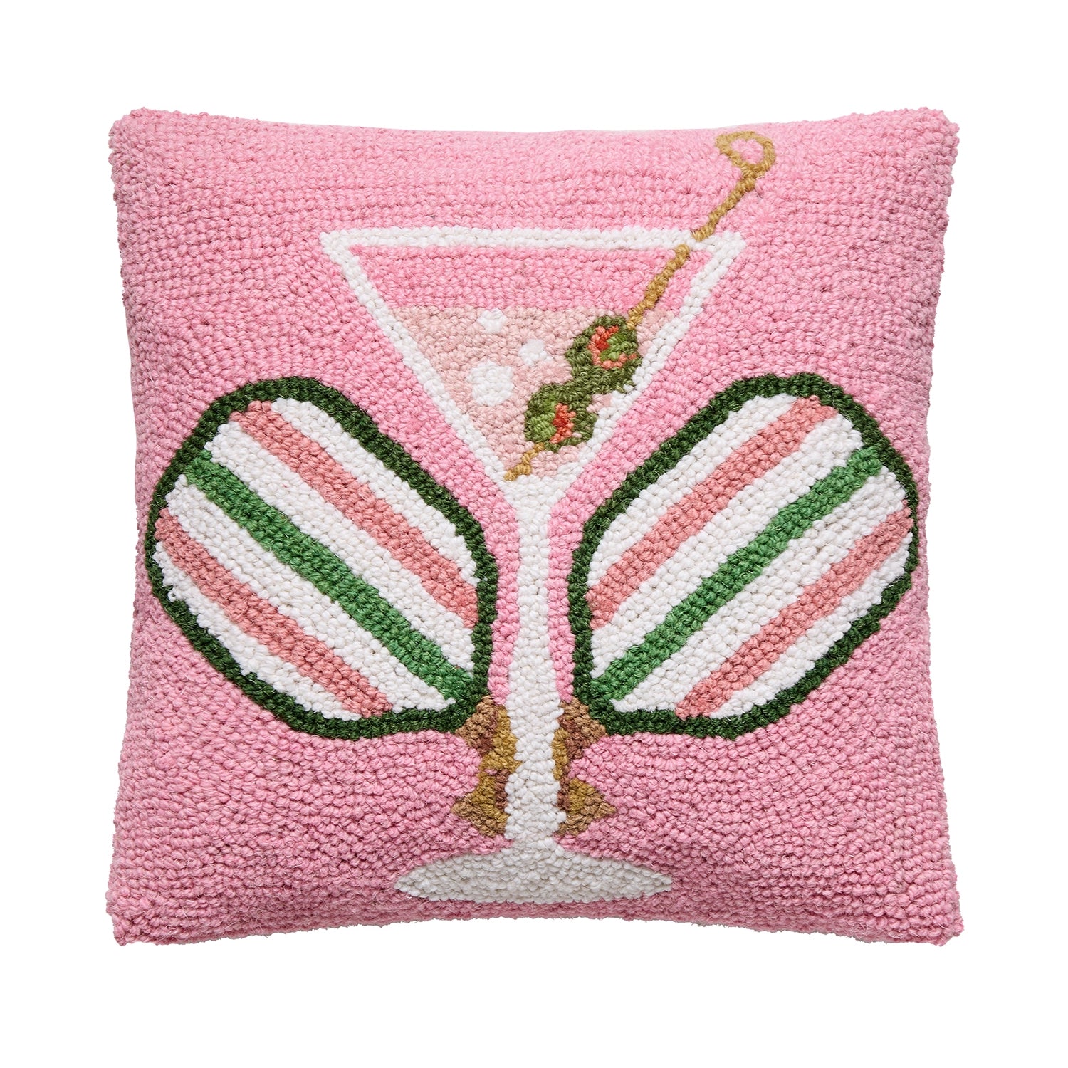 Crossed Paddles Martini Hook Pillow image 0