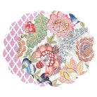 VIDA Eggplant and Pink Reversible Round Placemats Set of 4 (Blue & Pink) image 0