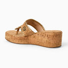 Jack Rogers Jacks Mid-Wedge | Cork/Gold image 4