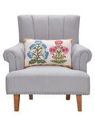 Mughal Flower Hook Pillow image 1