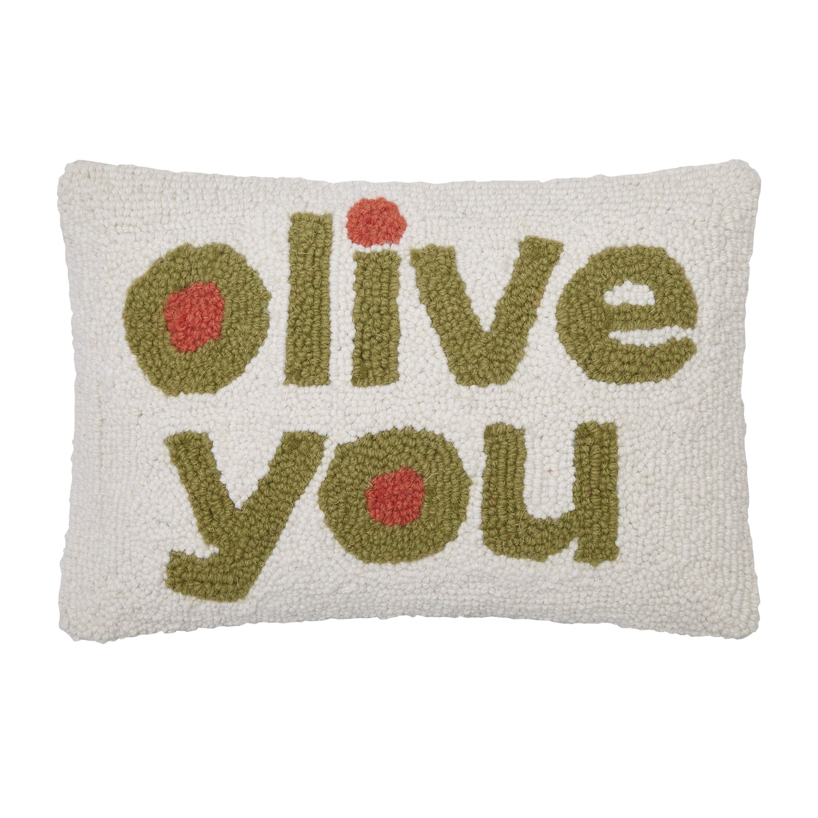 Olive You Hook Pillow - Ampersand image 0