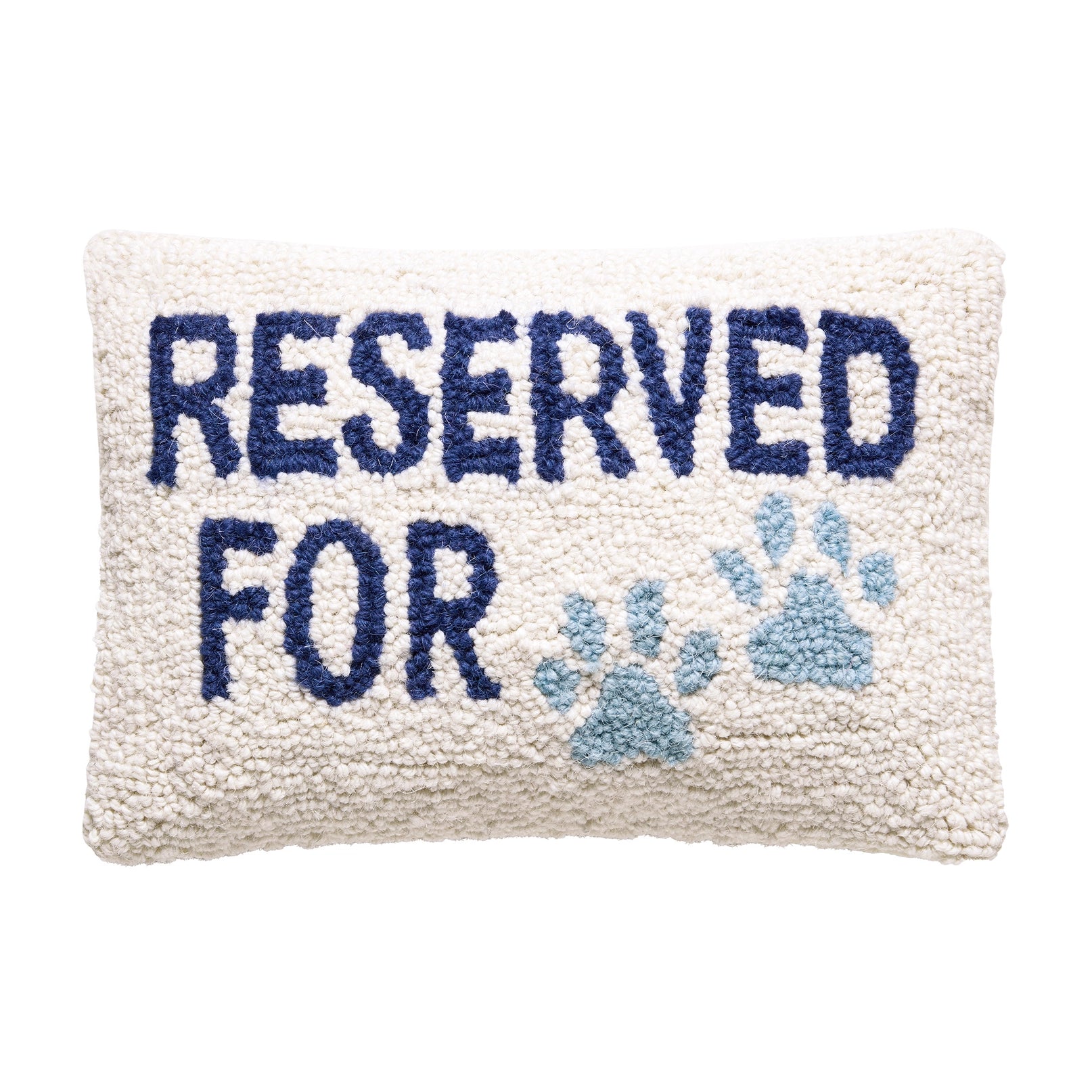 Reserved For Dogs Hook Pillow image 0