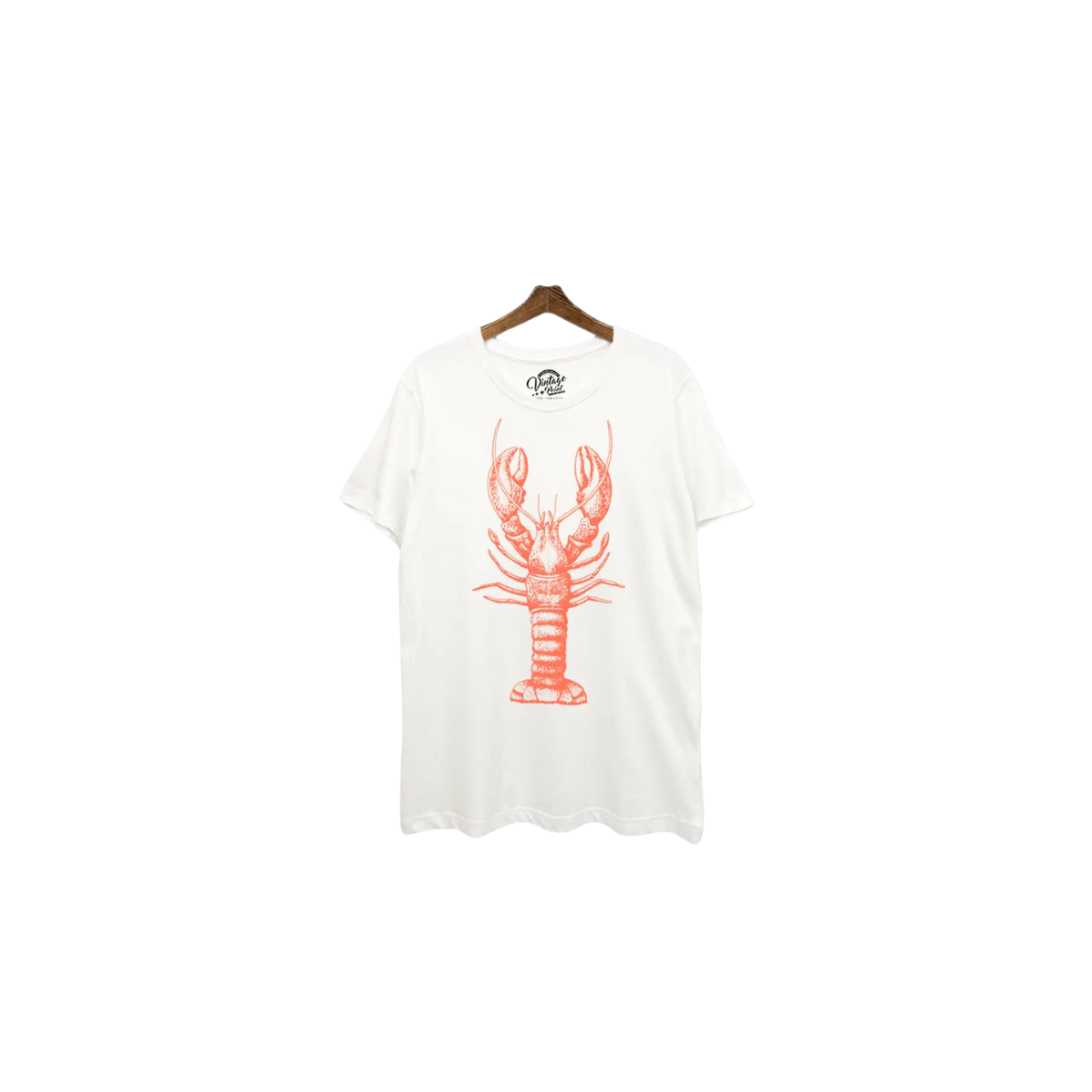 Graphic Print T-Shirt | Lobster | White image 0