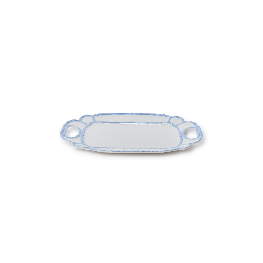BAMBOO TOUCH PLATTER | FRENCH BLUE image 1