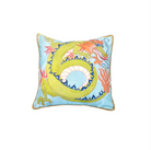 Paige Gemmel Pillow | Dragon Facing Left or Right | Aqua/Green image 2