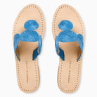 Jack Rogers Margo Raffia Sandal | Salt Water Blue image 1